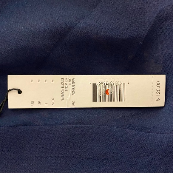 Tahari Purple Metallic Tunic - Picture 3 of 7